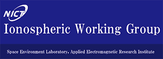 Ionospheric<br>Working Group
