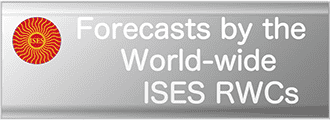 Forecasts by the World-wide ISES RWCs